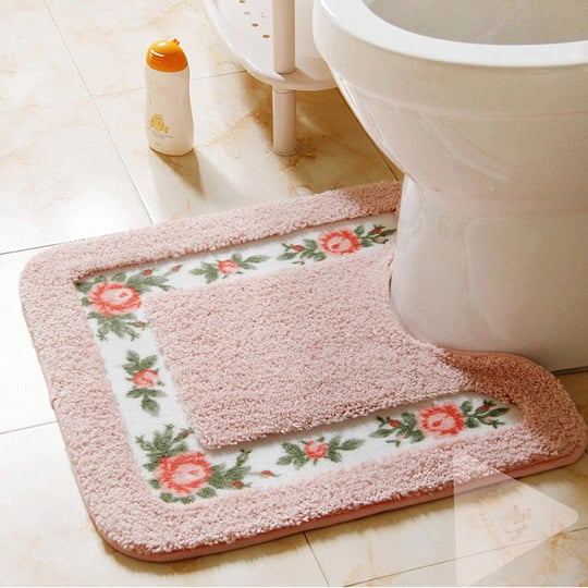 ukeler-luxurious-soft-floral-non-slip-toilet-contour-rug-contour-bath-rug-soft-shaggy-u-shaped-toile-1