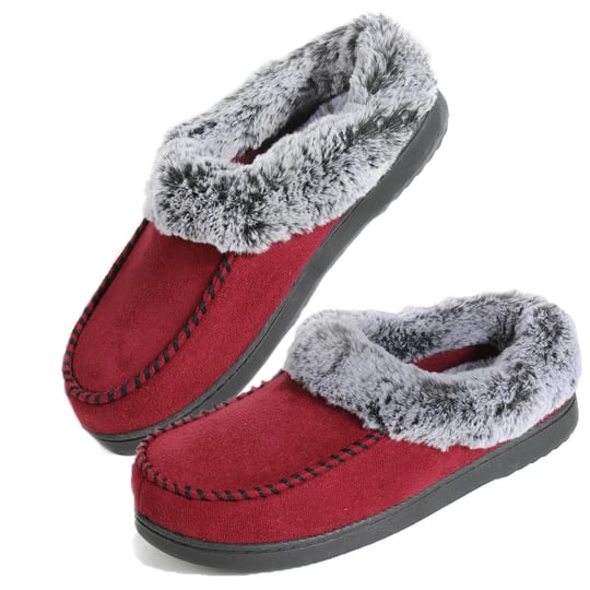 ultraideas-womens-cozy-memory-foam-moccasin-suede-slippers-with-fuzzy-plush-faux-fur-lining-ladies-s-1