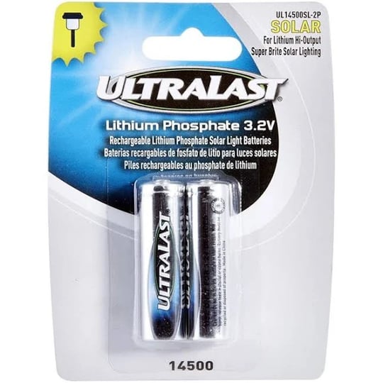 ultralast-14500-lifepo4-rechargeable-solar-light-batteries-2-pack-1