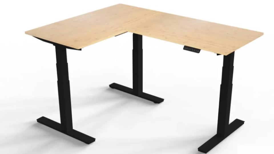 uncaged-ergonomics-l-shaped-standing-desk-frame-2pc-48x30-natural-bamboo-desktop-1