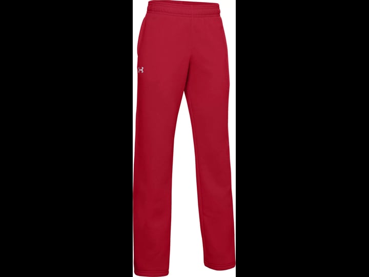under-armour-boys-hustle-fleece-pants-large-red-white-1