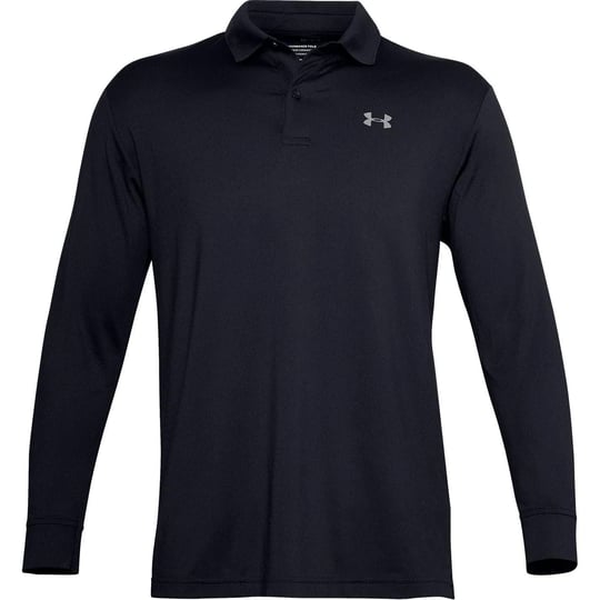 under-armour-mens-black-ua-performance-textured-long-sleeve-polo-1