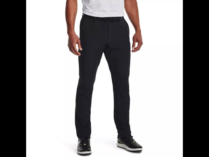 under-armour-mens-drive-geo-printed-tapered-pants-black-size-32-33