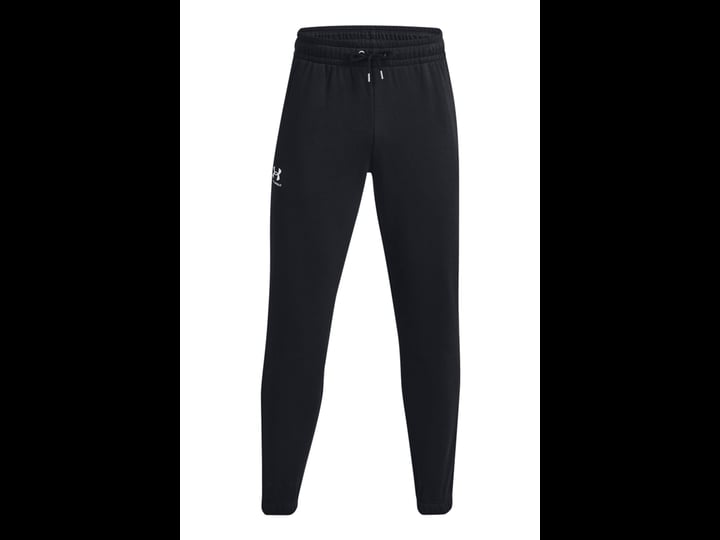 under-armour-mens-essential-fleece-joggers-black-1
