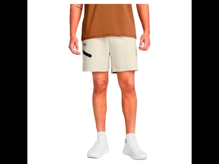 under-armour-unstoppable-fleece-sweat-pants-beige-s-man-1