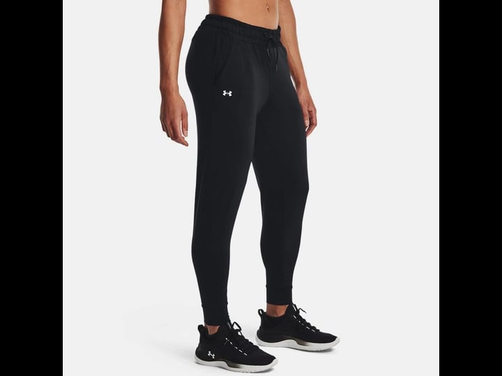 under-armour-womens-heatgear-armour-loose-black-pants-size-large-1