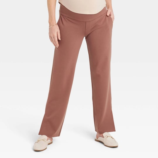 under-belly-wide-leg-ponte-maternity-pants-isabel-maternity-by-ingrid-isabel-brown-xxl-1