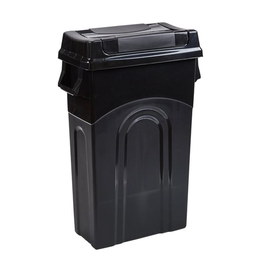 united-solutions-23-gallon-highboy-kitchen-recycling-bin-with-swing-lid-black-1