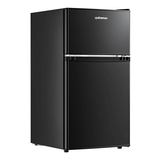 upstreman-3-2-cu-ft-mini-fridge-with-freezer-double-door-mini-fridge-black-1