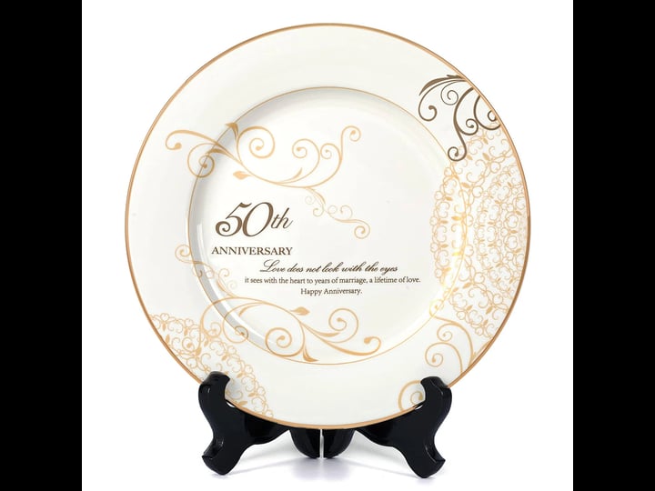 urllinz-50th-wedding-anniversary-plate-with-24k-gold-foil-50th-anniversary-wedding-gifts-for-parents-1