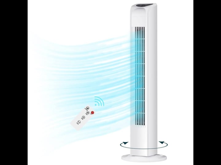 uthfy-oscillating-bladeless-tower-fan-with-remote-quiet-cooling-portable-electric-standing-floor-fan-1