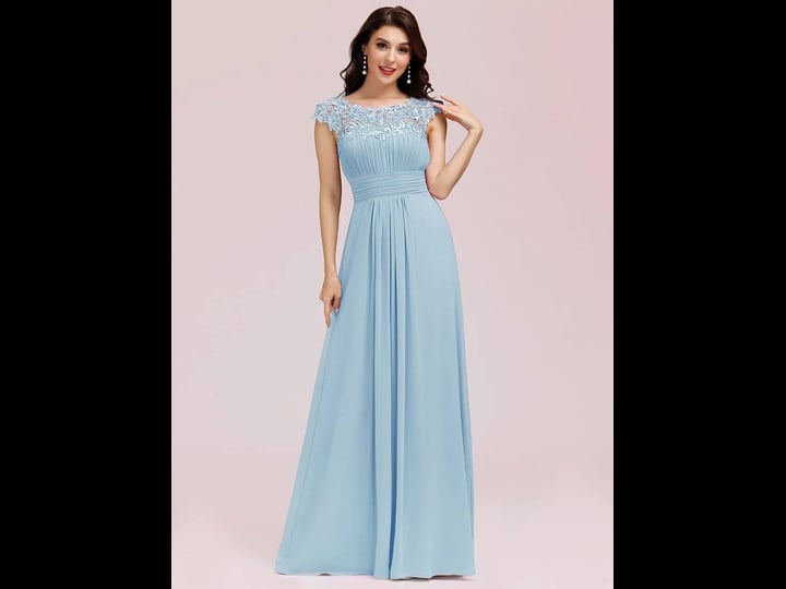 vampal-sky-blue-evening-party-gowns-wholesale-lacey-chiffon-1
