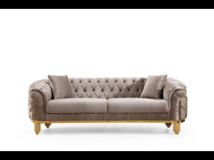 vanessa-tufted-upholstery-sofa-finished-with-velvet-fabric-in-taupe-1