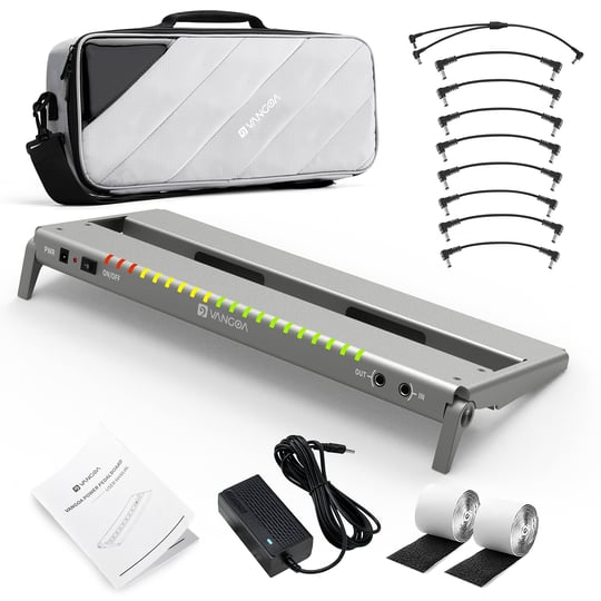 vangoa-guitar-pedal-board-with-built-in-isolated-power-supply-vppd-s-aluminum-small-portable-folding-1