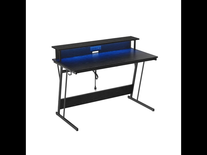 vasagle-led-gaming-desk-with-monitor-stand-23-6d-x-47-2w-x-29-5h-1
