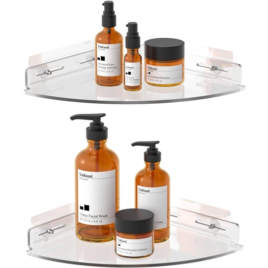 vdomus-acrylic-corner-shower-shelf-2-pack-with-adhesive-wall-mount-bathroom-transparent-size-large-1