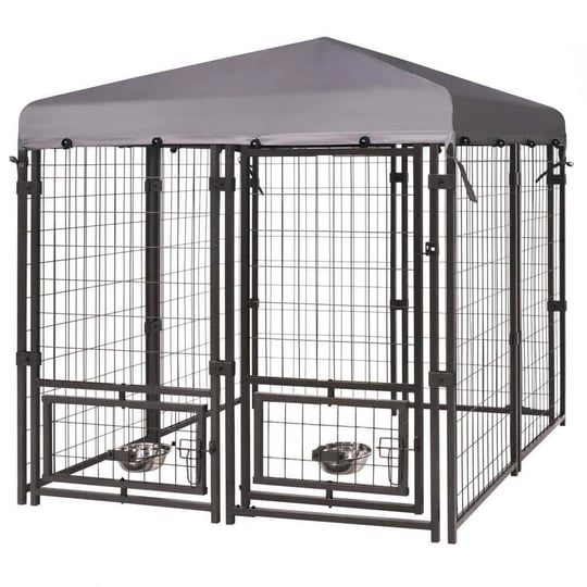 veikous-4-5-ft-x-4-5-ft-outdoor-dog-kennel-fence-with-rotating-feeding-door-and-cover-coverage-area--1
