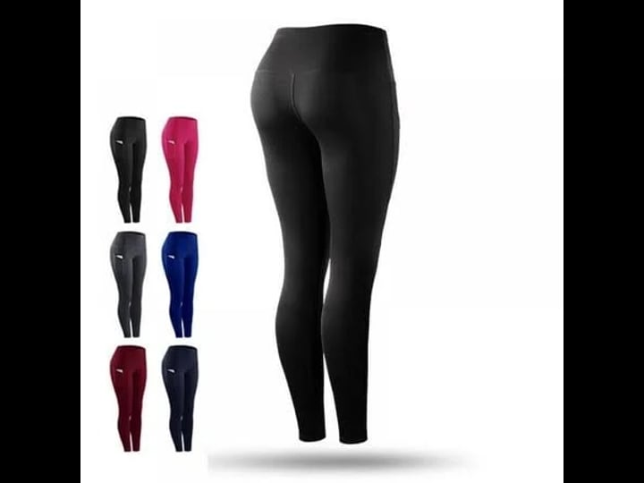 velocity-clearance-women-stretch-comprion-sportswear-casual-leggings-pants-with-pocket-black-m-women-1