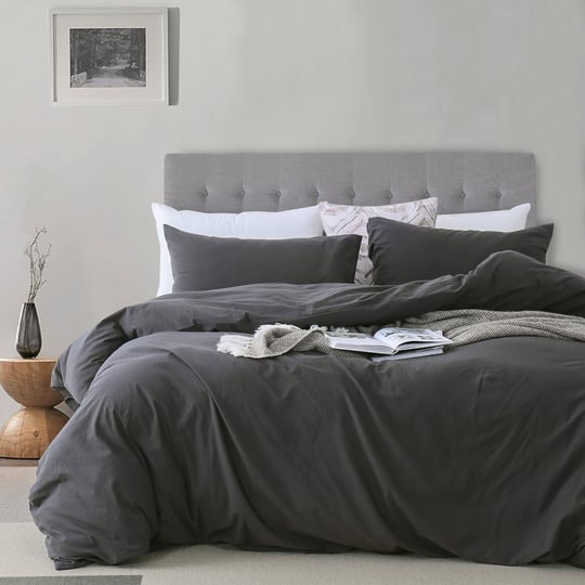 ventidora-duvet-cover-set-100-organic-washed-cotton-linen-like-texture-3-piece-bedding-set-king-size-1