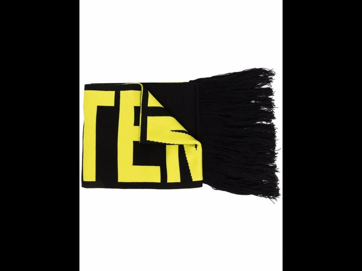 vetements-double-logo-merino-scarf-black-1
