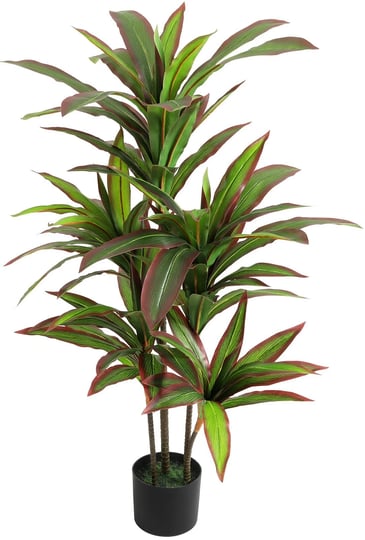 viagdo-dracaena-silk-plant-artificial-4ft-faux-house-plants-with-red-leaf-margin-fake-yucca-palm-tre-1
