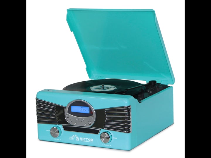 Blue Record Players | SERP Media