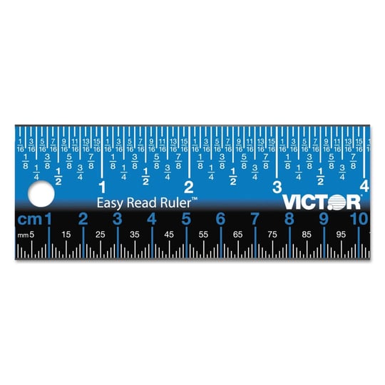 victor-easy-read-stainless-steel-ruler-standard-metric-18-inch-blue-1