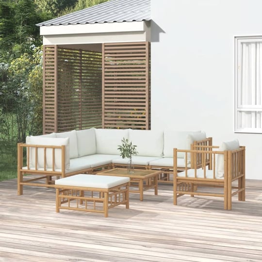vidaxl-8-piece-patio-lounge-set-with-cream-white-cushions-bamboo-1