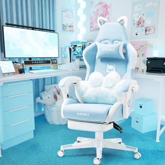 vigosit-cute-gaming-chair-with-cat-paw-lumbar-cushion-and-cat-ears-ergonomic-computer-chair-with-foo-1