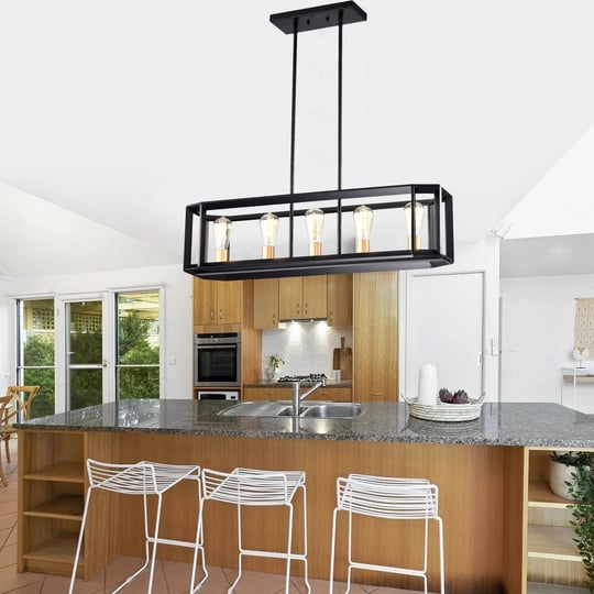 vilurrossy-5-light-kitchen-island-linear-pendant-light-matte-black-1