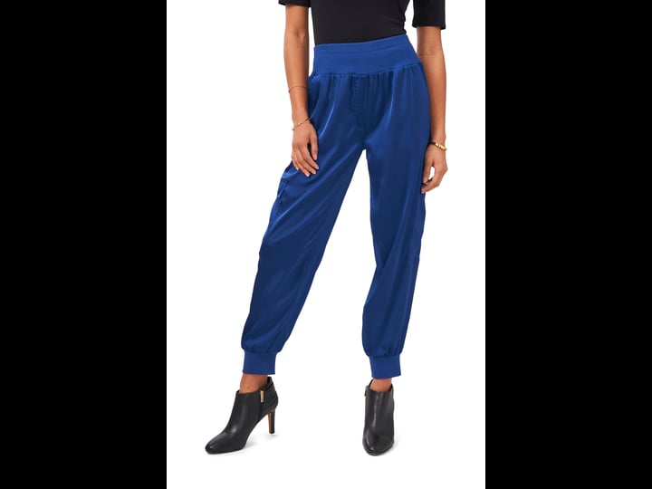 vince-camuto-luxe-satin-cargo-joggers-womens-s-deep-blue-1