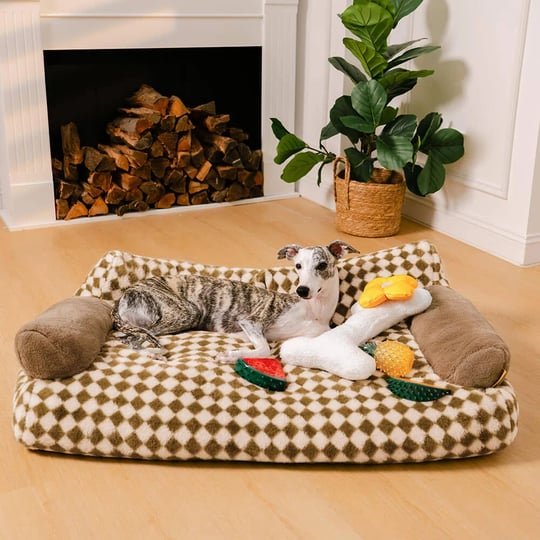vintage-leisure-diamond-dog-cat-sofa-bed-brown-plaid-m-1