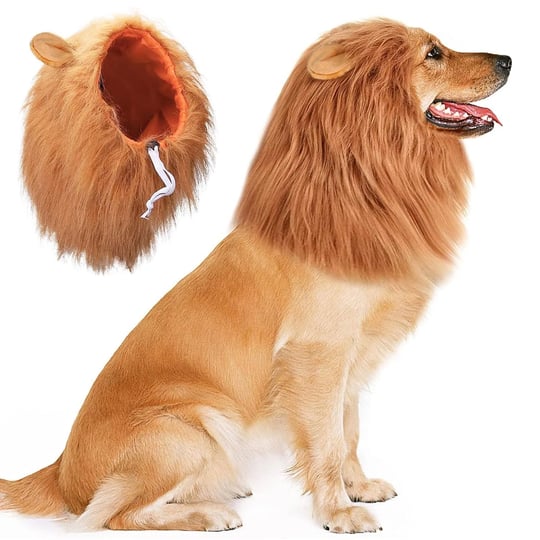 vivifying-lion-mane-costume-adjustable-pet-lion-mane-wig-with-ears-for-medium-and-large-dog-brown-1