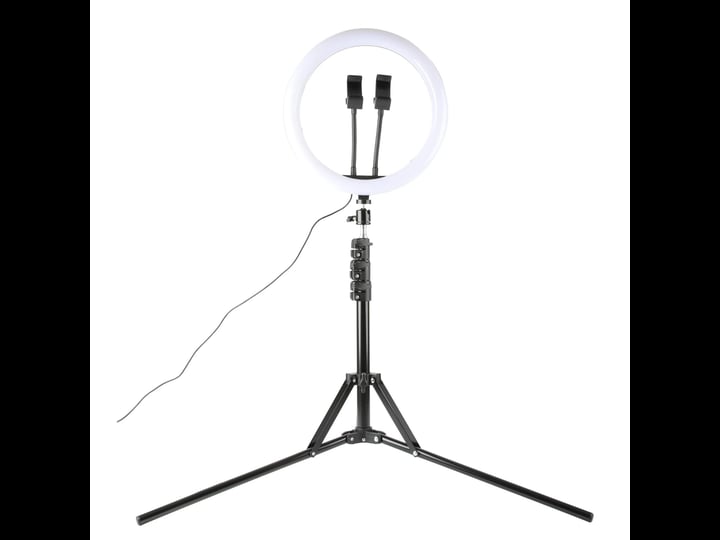 vivitar-professional-universal-ring-light-kit-with-mini-lavalier-microphone-12-in-1