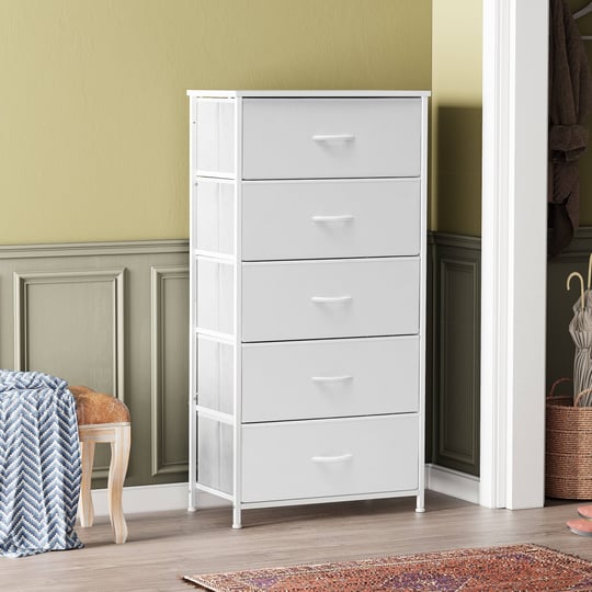 vredhom-vertical-5-drawers-storage-tower-white-5-drawer-1