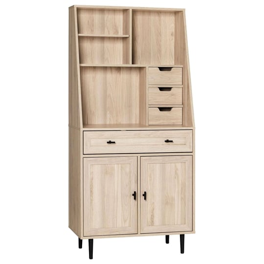 walker-edison-64-storage-desk-hutch-with-keyboard-drawer-birch-1