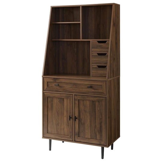 walker-edison-64-storage-desk-hutch-with-keyboard-drawer-dark-walnut-1