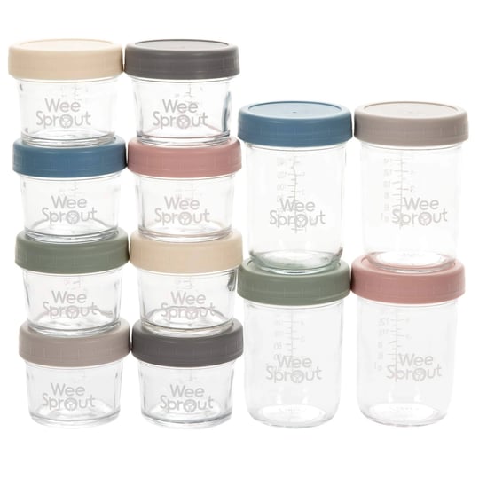 weesprout-glass-storage-jars-2022-4-ounce-8-ounce-matte-variety-1