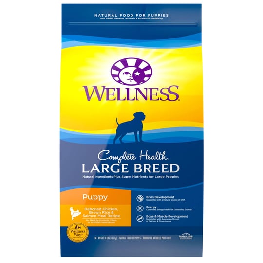 wellness-complete-health-large-breed-puppy-chicken-brown-rice-salmon-dry-dog-food-30-lb-1