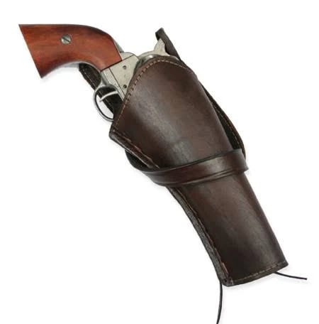 western-holster-rh-cross-draw-plain-brown-leather-old-west-1