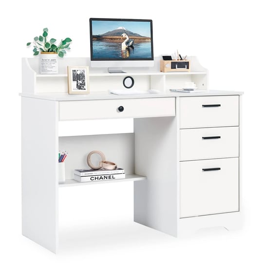 white-desk-with-drawers-and-storage-home-office-desk-computer-desk-with-4-drawers-hutch-home-desk-sm-1