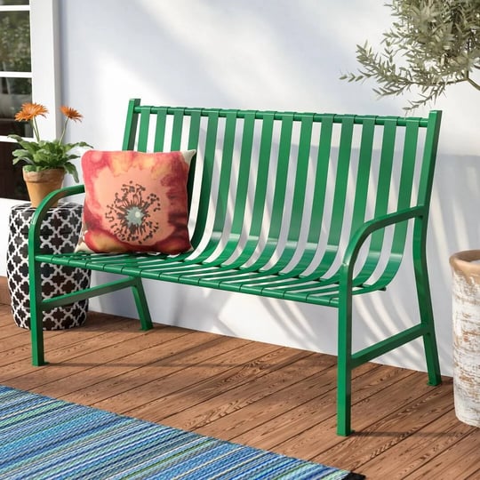 witt-industries-oakley-72-in-steel-bench-green-1