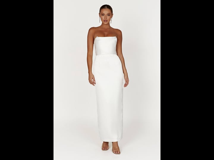 wnt-alanis-strapless-maxi-dress-white-xxs-afterpay-meshki-18th-birthday-outfitsalanis-strapless-maxi-1
