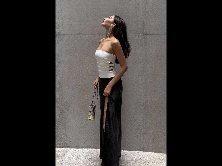 wnt-brooklyn-two-tone-strapless-maxi-dress-black-xxl-afterpay-meshki-18th-birthday-dressesbrooklyn-t-1