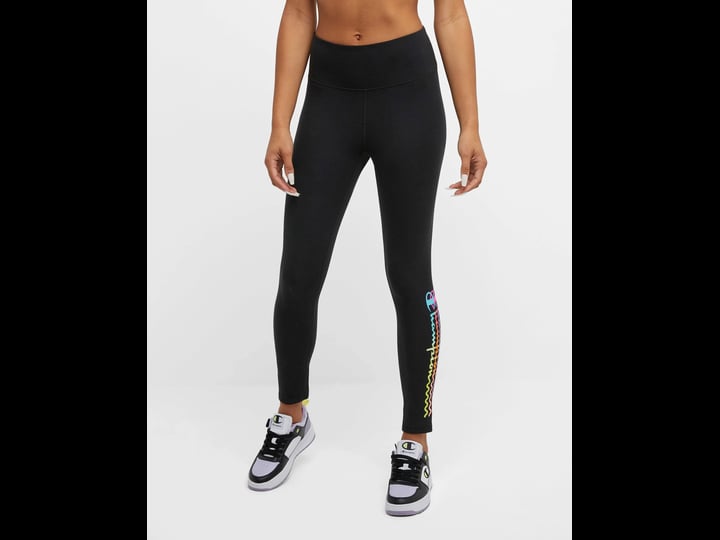 womens-champion-authentic-graphic-leggings-size-medium-black-1
