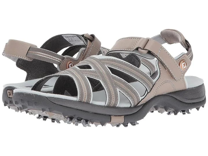 womens-footjoy-golf-sandals-tan-1