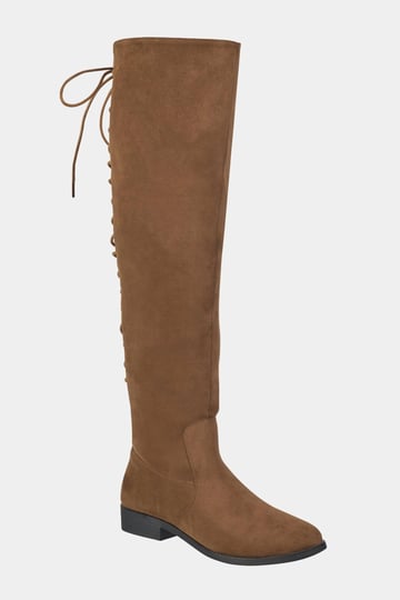 womens-french-connection-jasper-over-the-knee-boot-in-brown-size-12