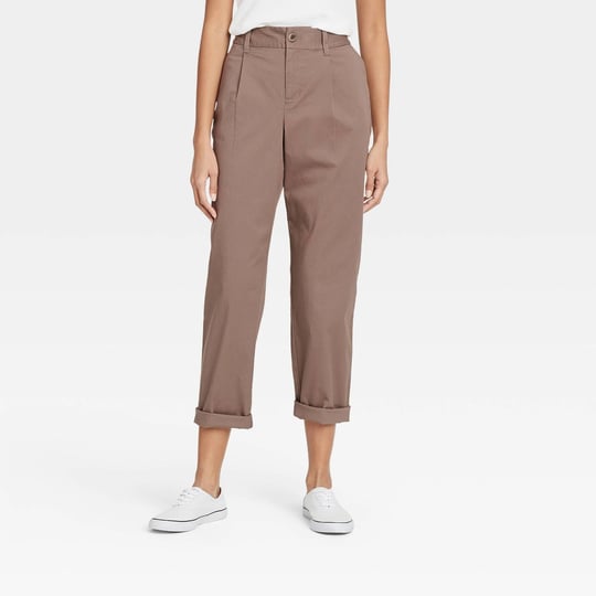 womens-high-rise-pleat-front-straight-leg-ankle-pants-a-new-day-brown-l-1