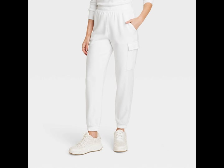 womens-high-rise-sweatpants-universal-thread-white-m-1