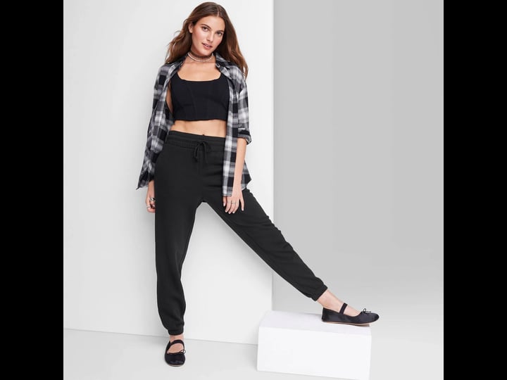 womens-high-rise-tapered-joggers-wild-fable-black-s-1